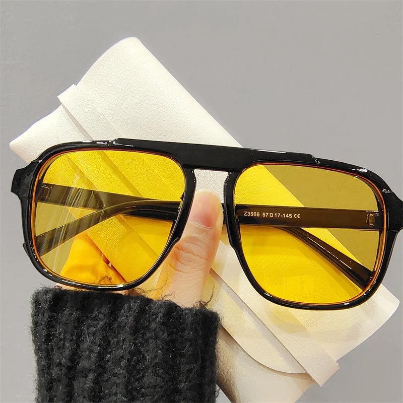 Vintage Fashion Glasses - Nouvelles lunettes de soleil surdimensionnées classiques