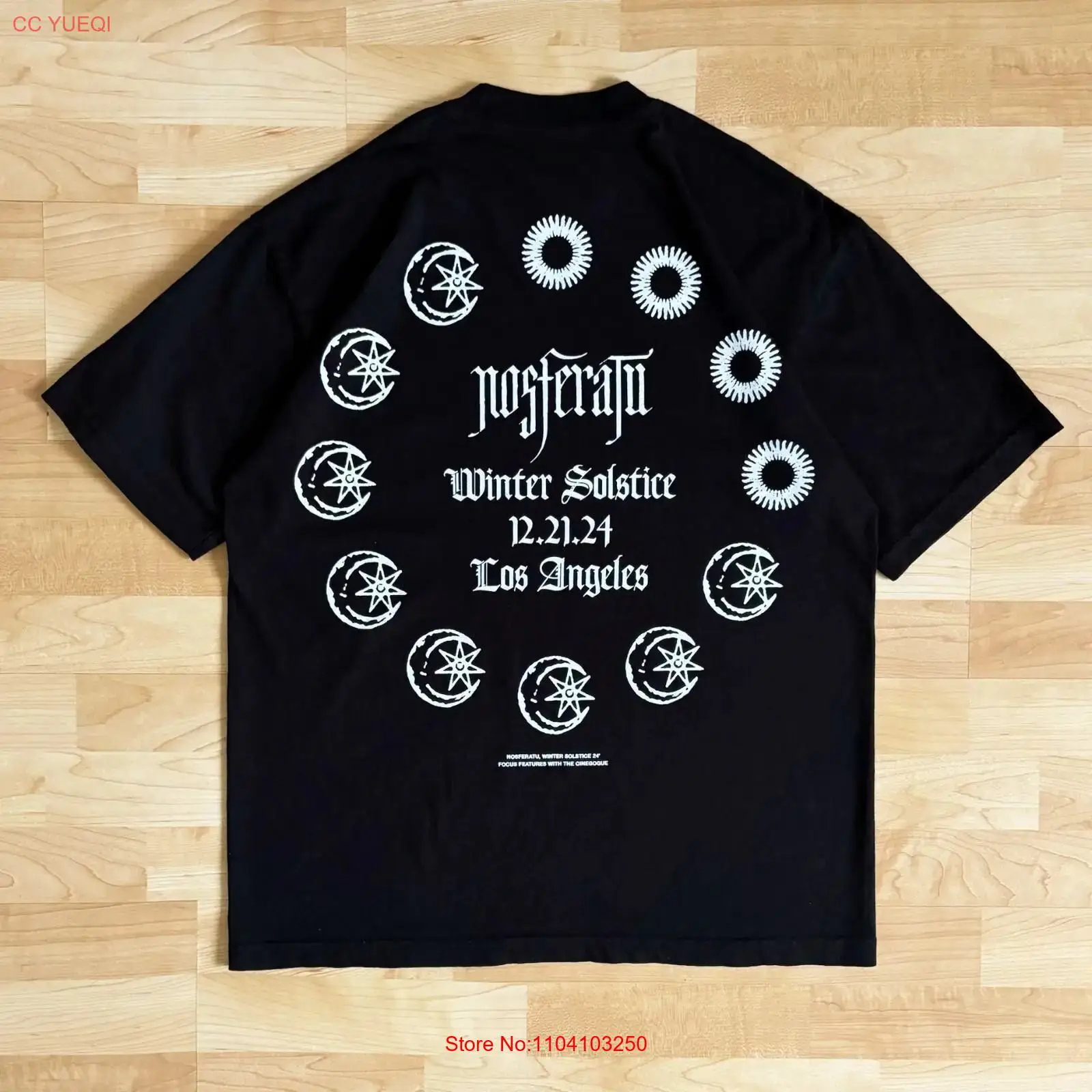 Vintage Fashion Pop Up - T-shirt exclusif Nosferatu Winter Solstice LA
