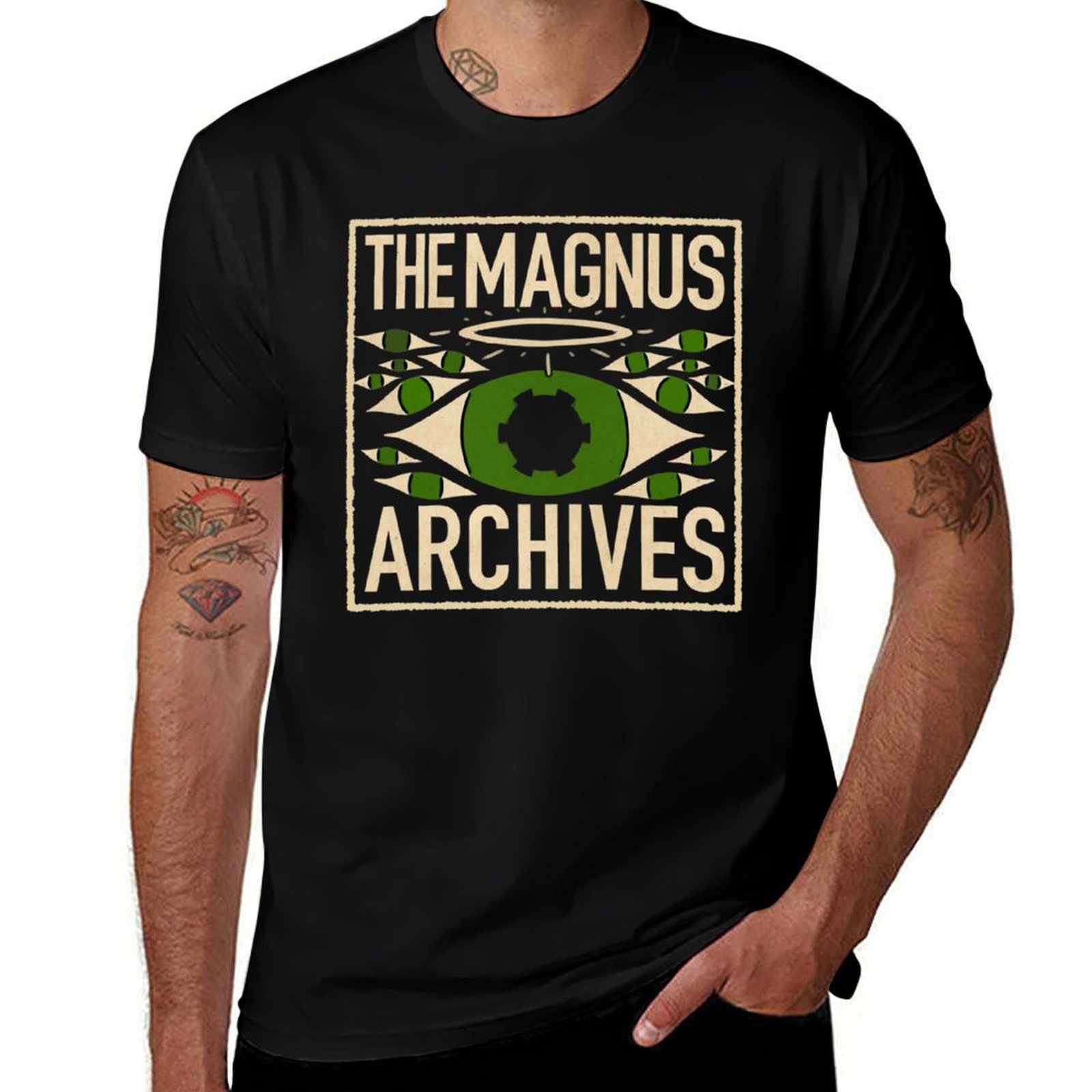 Vintage Fashion Archive - T-shirt vintage The Magnus Archives, T-shirt