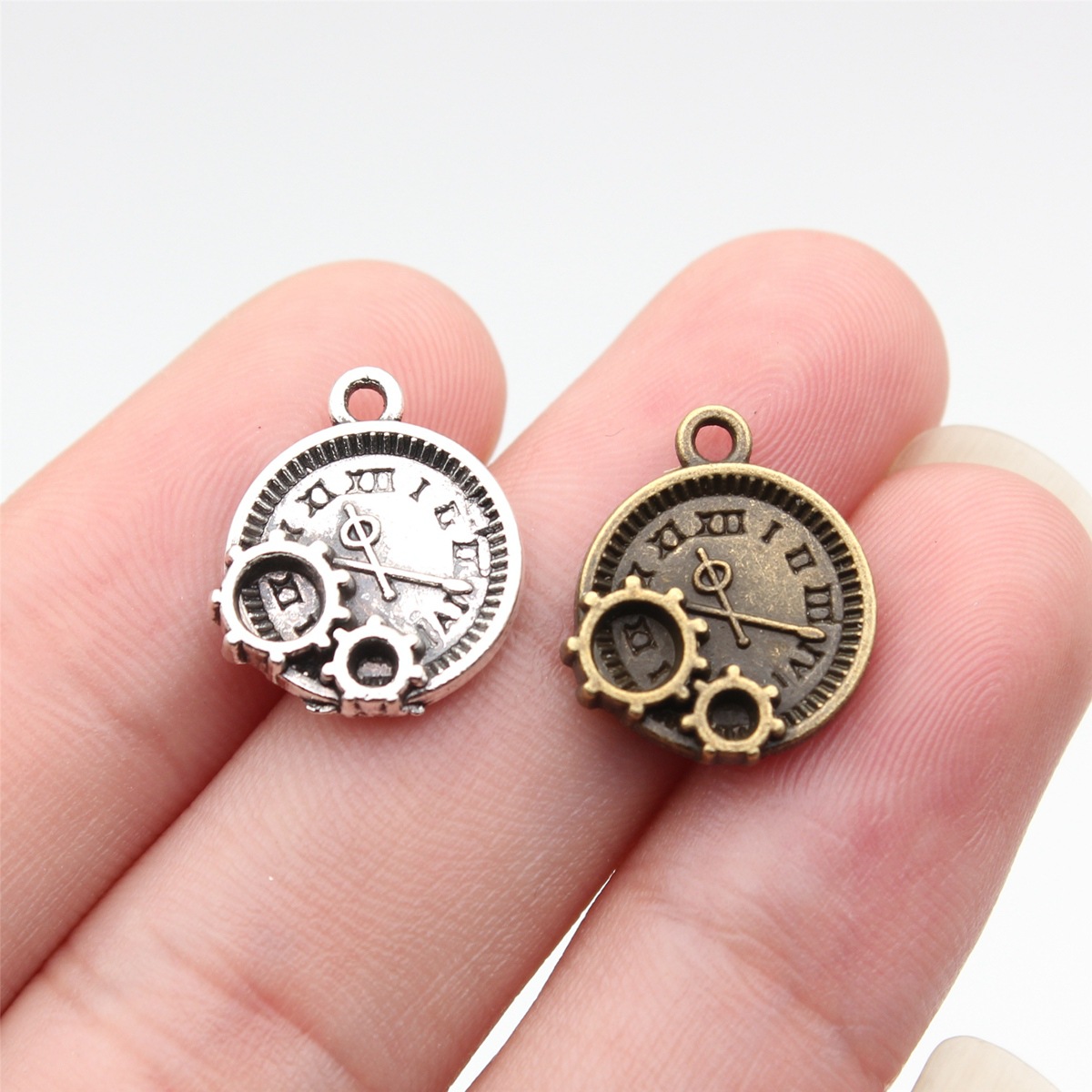 Vintage Fashion Theme - WYSIWYG – breloques d'horloge à engrenages,