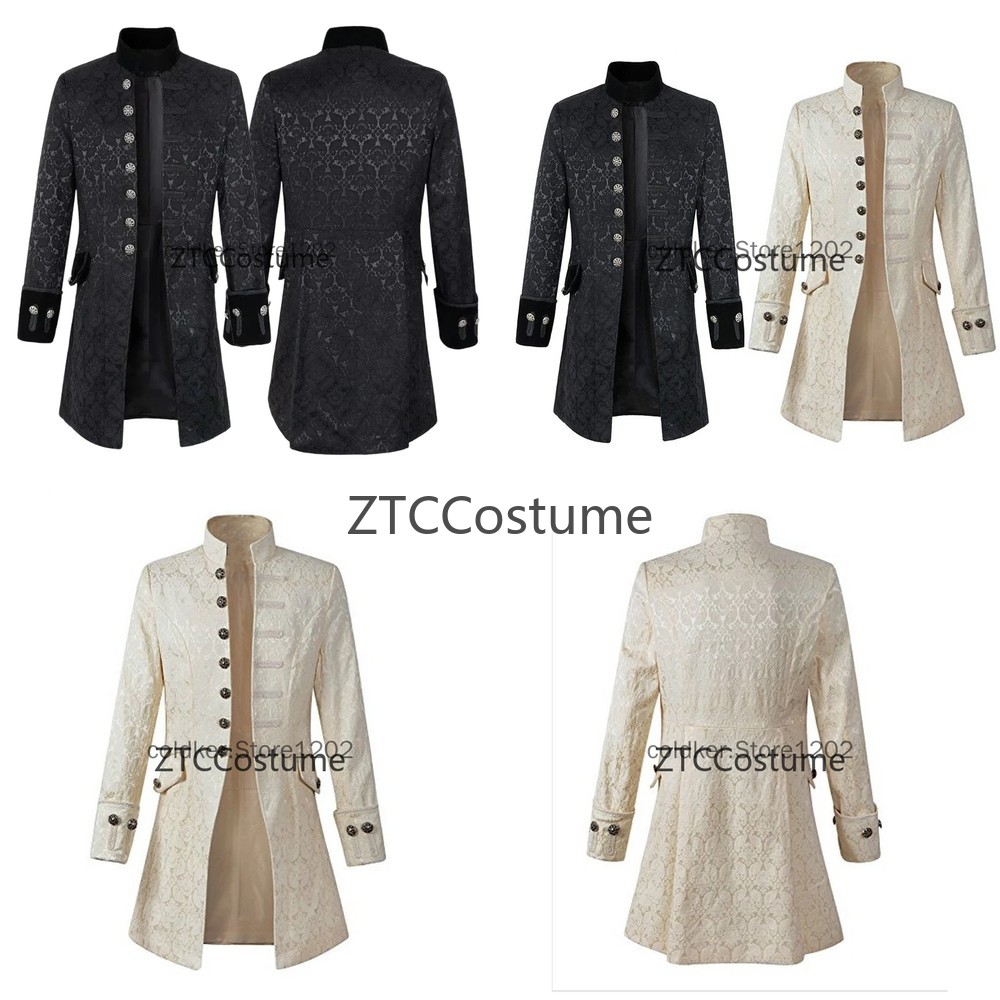 Vintage Victorian Fashion - Manteau de prince victorien steampunk, veste