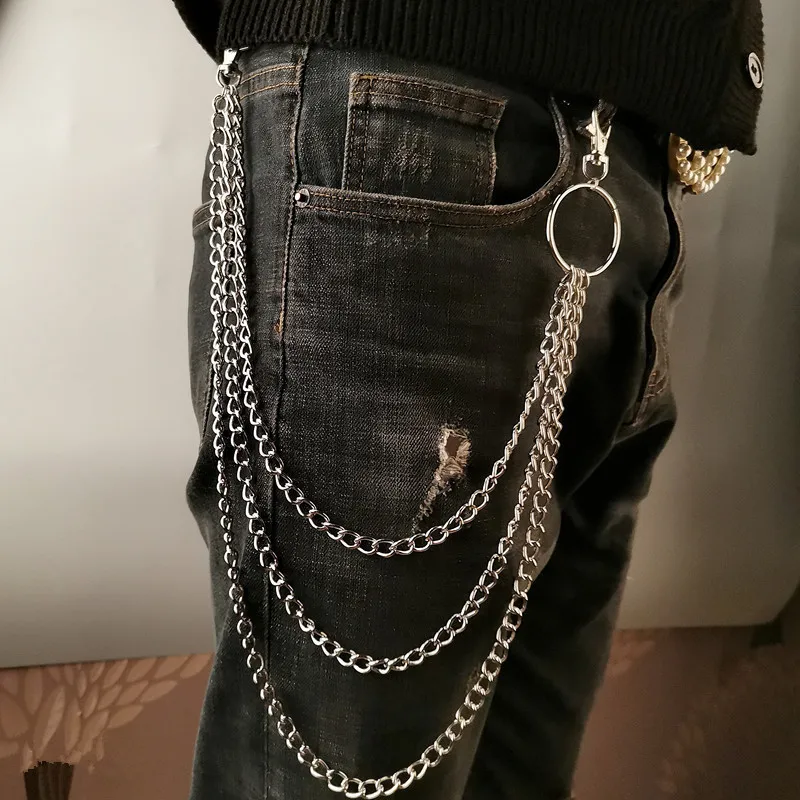 Vintage Fashion Words - Chaîne de ceinture en métal à