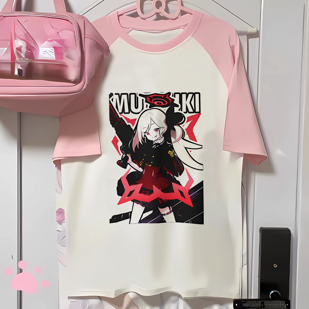 Vintage Fashion Archive - T-shirt Blue Archive shoujo vintage, mode
