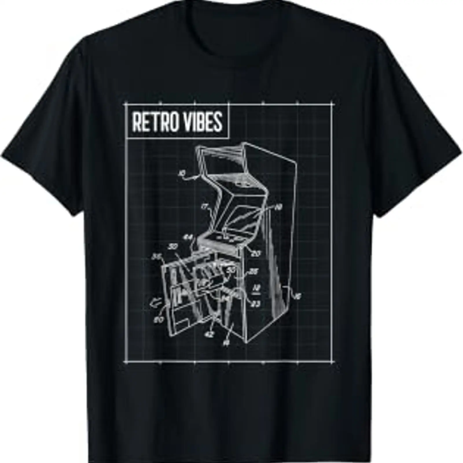 Vintage Fashion Video - T-shirt Gamer, thème jeux vidéo et