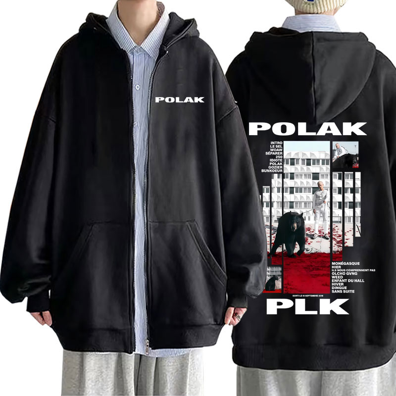 Vintage Fashion Pop Up - Rappeur Plk Polak imprimé sweat à