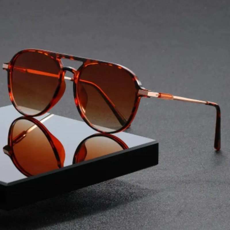 Vintage Fashion Glasses - 1 paire de lunettes de soleil