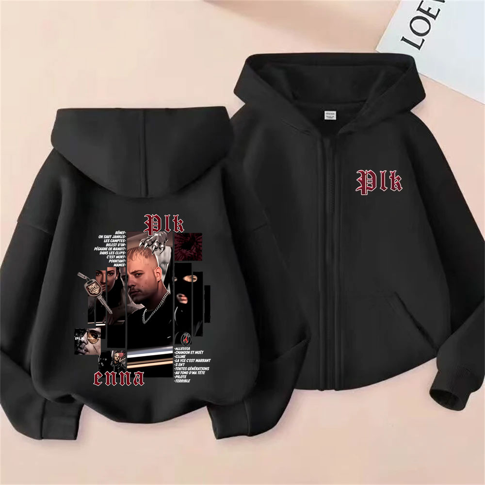 Vintage Fashion Pop Up - Sweat à capuche zippé pour homme