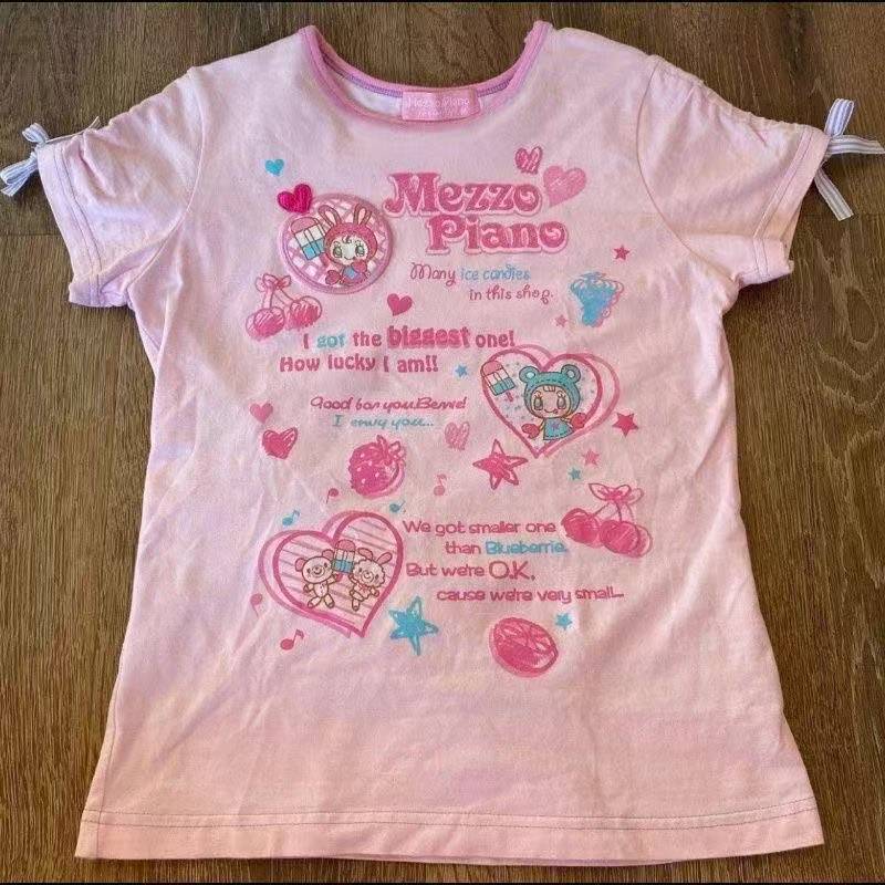 T-shirts vintage Kawaii mignon - Vintage Fashion Women avis et prix