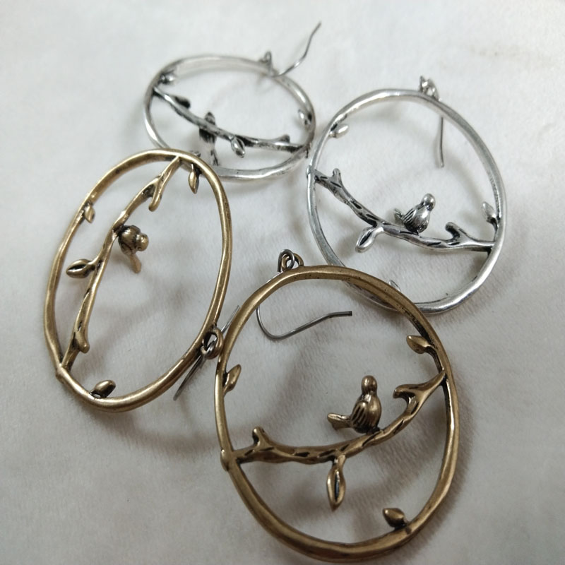 Boucles d'oreilles en forme d' - Vintage Fashion Look avis et prix