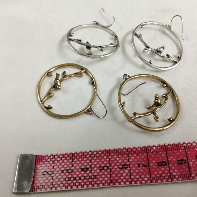 Boucles d'oreilles en forme d' - Vintage Fashion Look avis et prix