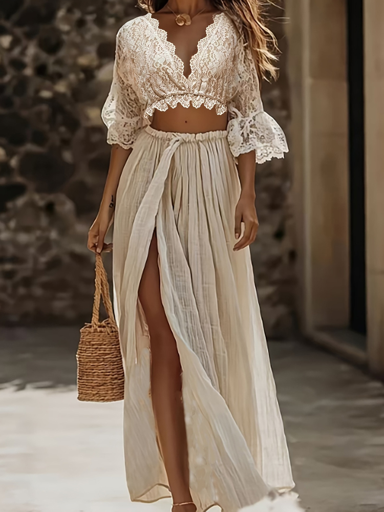 Ensemble 2 pièces élégant pour - V Vintage Fashion avis et prix