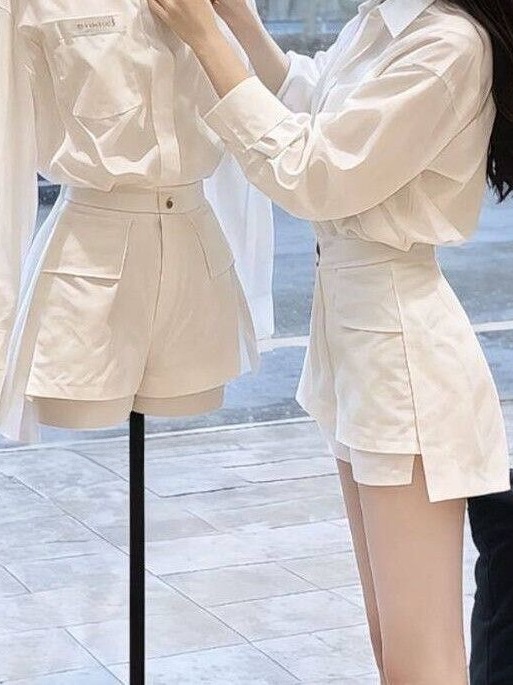 Ensemble chemise blanche éléga - Vintage Victorian Fashion avis et prix
