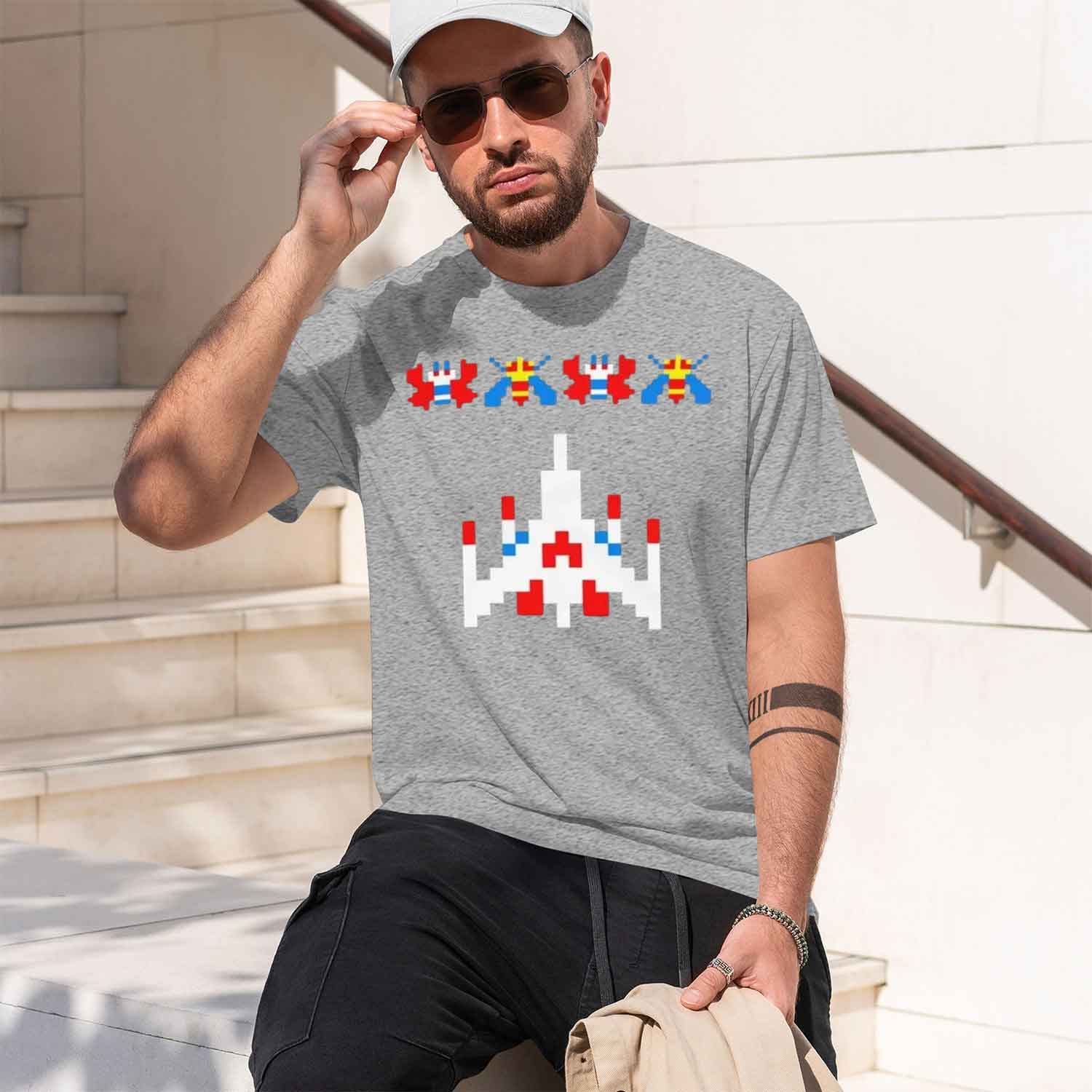 T-shirt vintage Galaga Invader - Vintage Fashion Video avis et prix