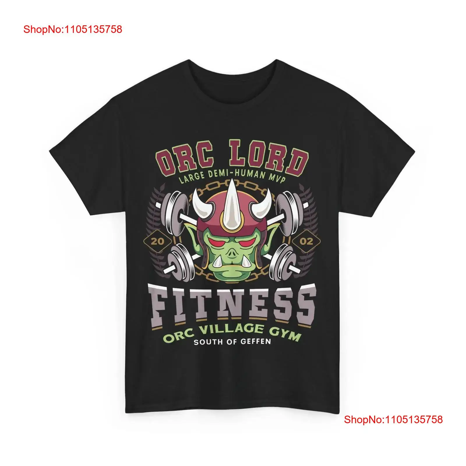 Geffen Orc Village Fitness t-s - Vintage Fashion Video avis et prix