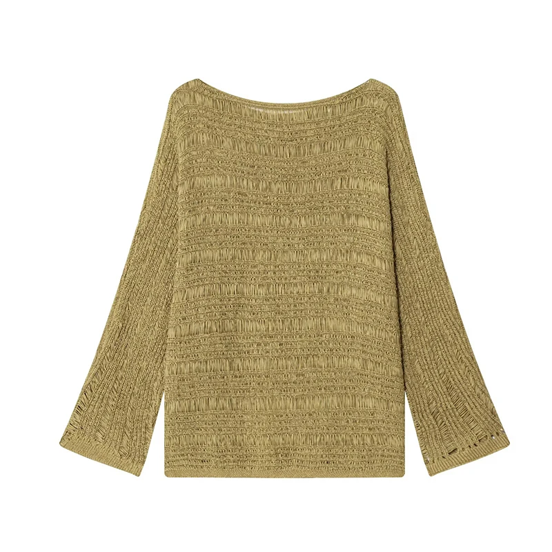 Pull en tricot vintage à col b - Vintage Fashion Women avis et prix