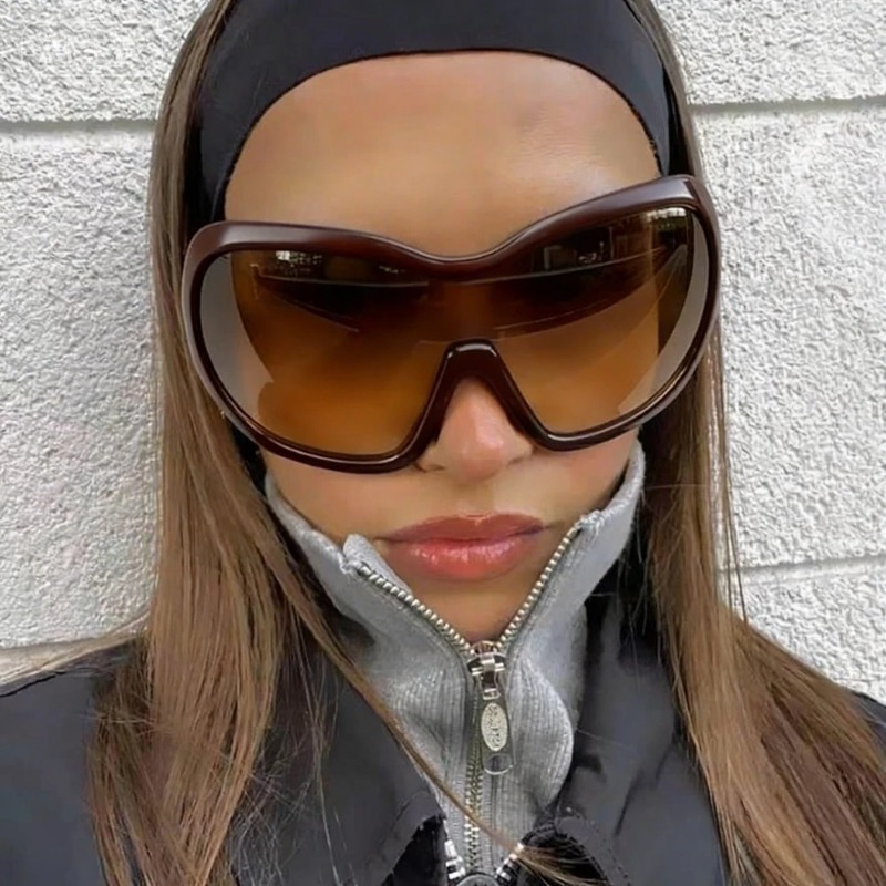 Lunettes de soleil oversize Y2 - Vintage Fashion Glasses avis et prix