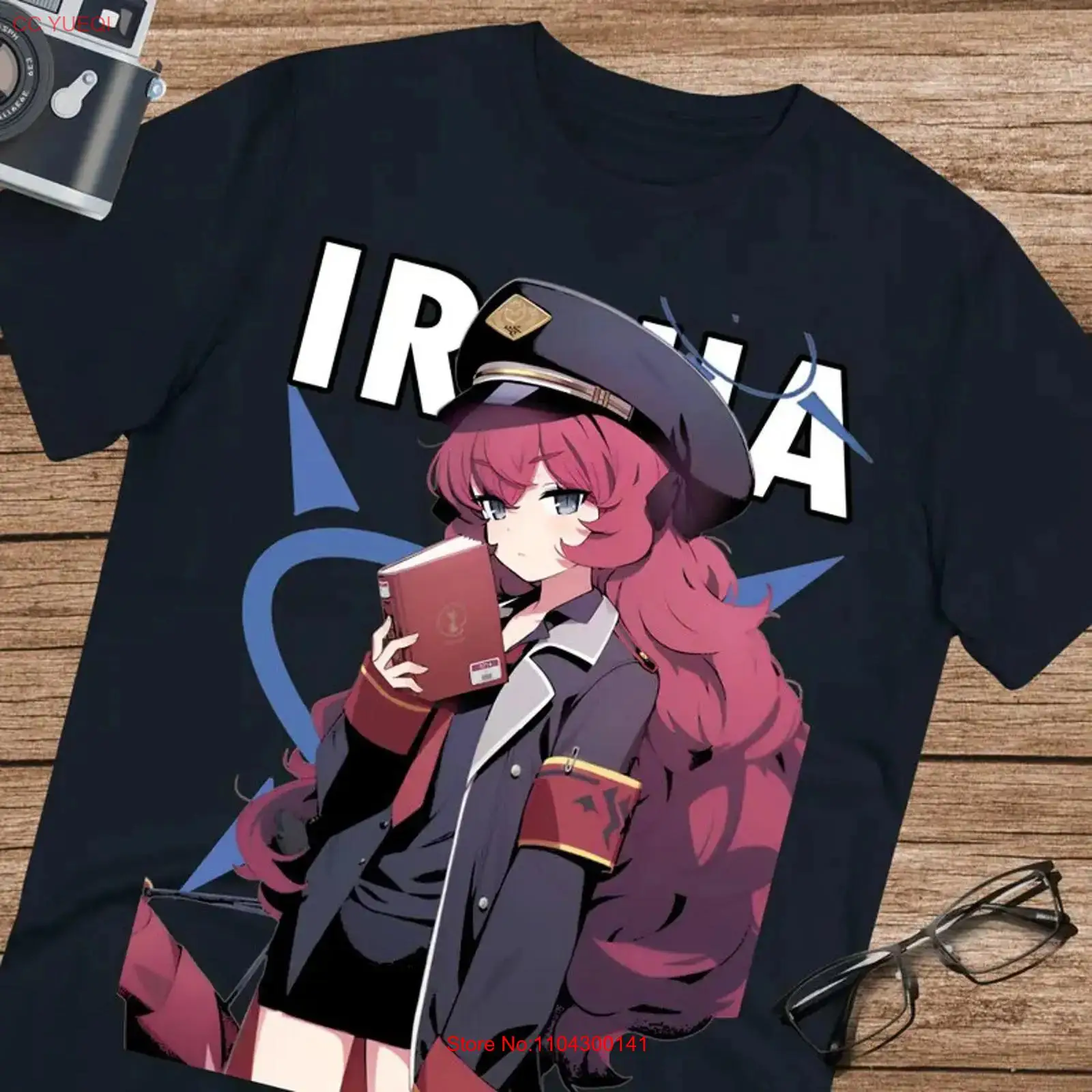 T-shirt Anime Iroha Blue Archi - Vintage Fashion Archive avis et prix