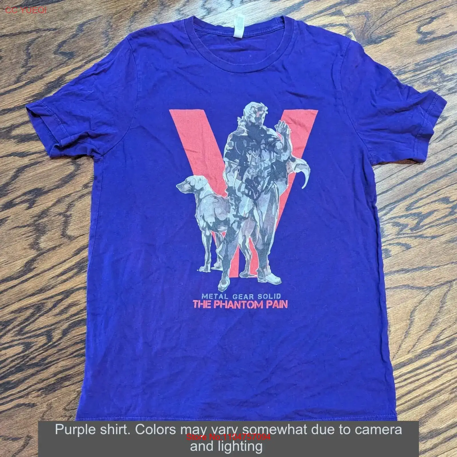 T-shirt Metal Gear Solid The P - Vintage Fashion Video avis et prix