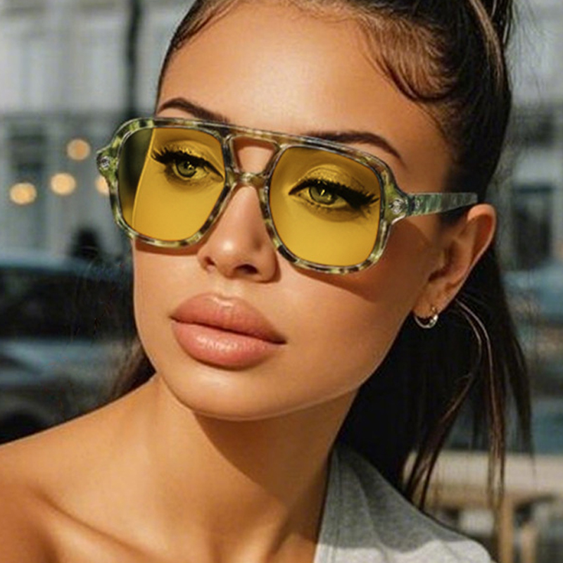Lunettes de soleil carrées ten - Vintage Fashion Glasses avis et prix