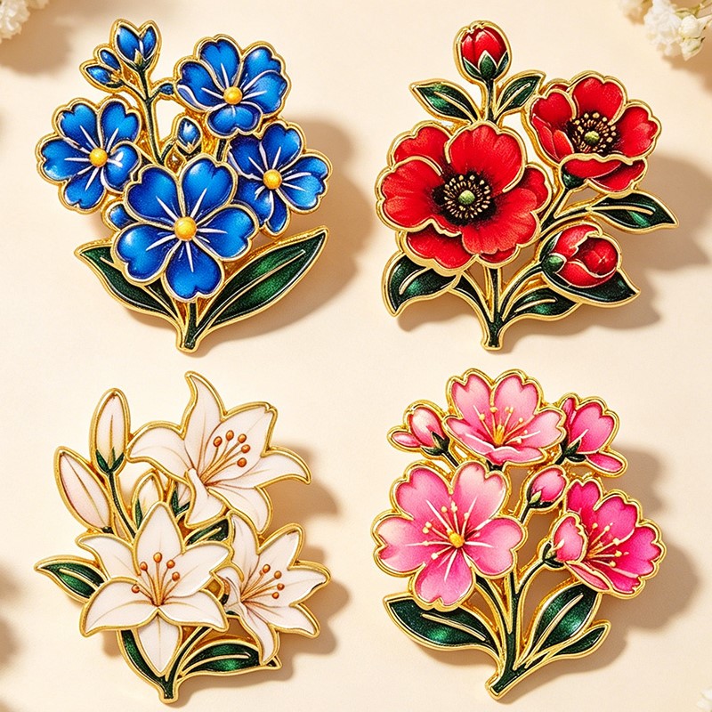 Broche Émail Vintage Mignonne  - Vintage Victorian Fashion avis et prix