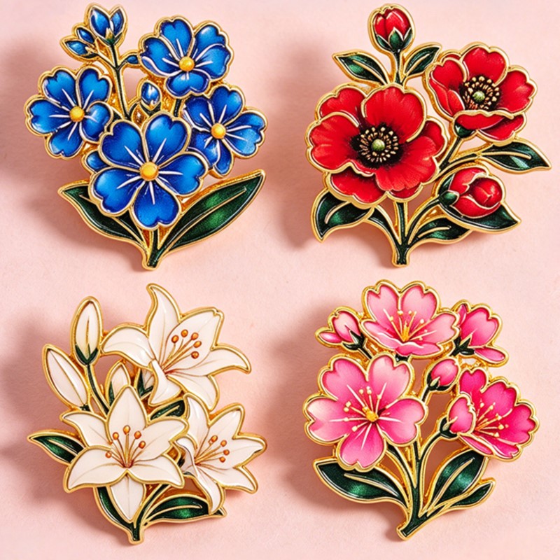 Broche Émail Vintage Mignonne  - Vintage Victorian Fashion avis et prix