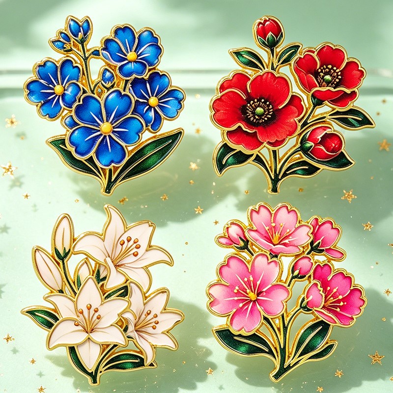 Broche Émail Vintage Mignonne  - Vintage Victorian Fashion avis et prix