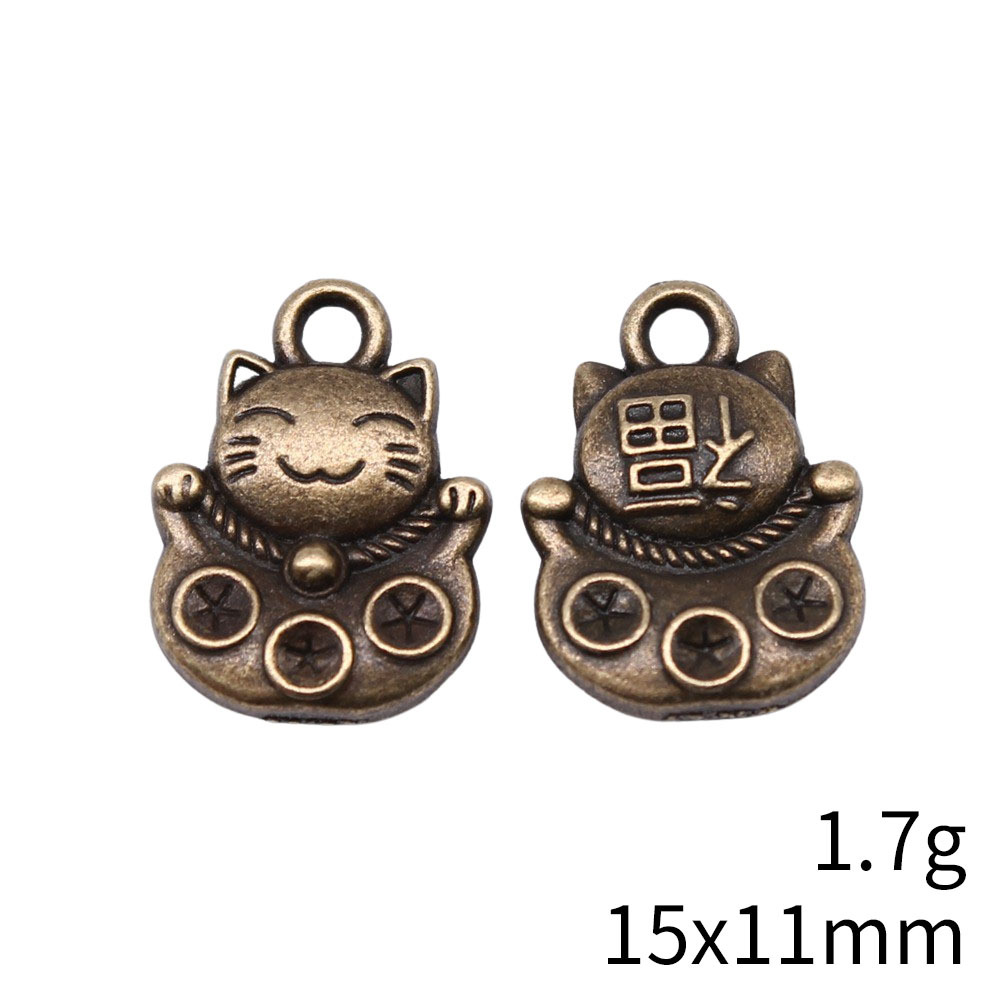 Breloques chat porte-bonheur,  - Vintage Fashion Words avis et prix