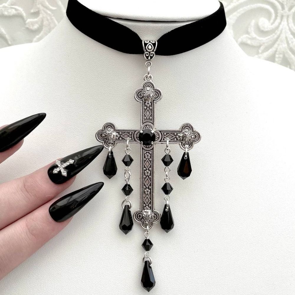 Grand pendentif croix de Style - Vintage Fashion Look avis et prix