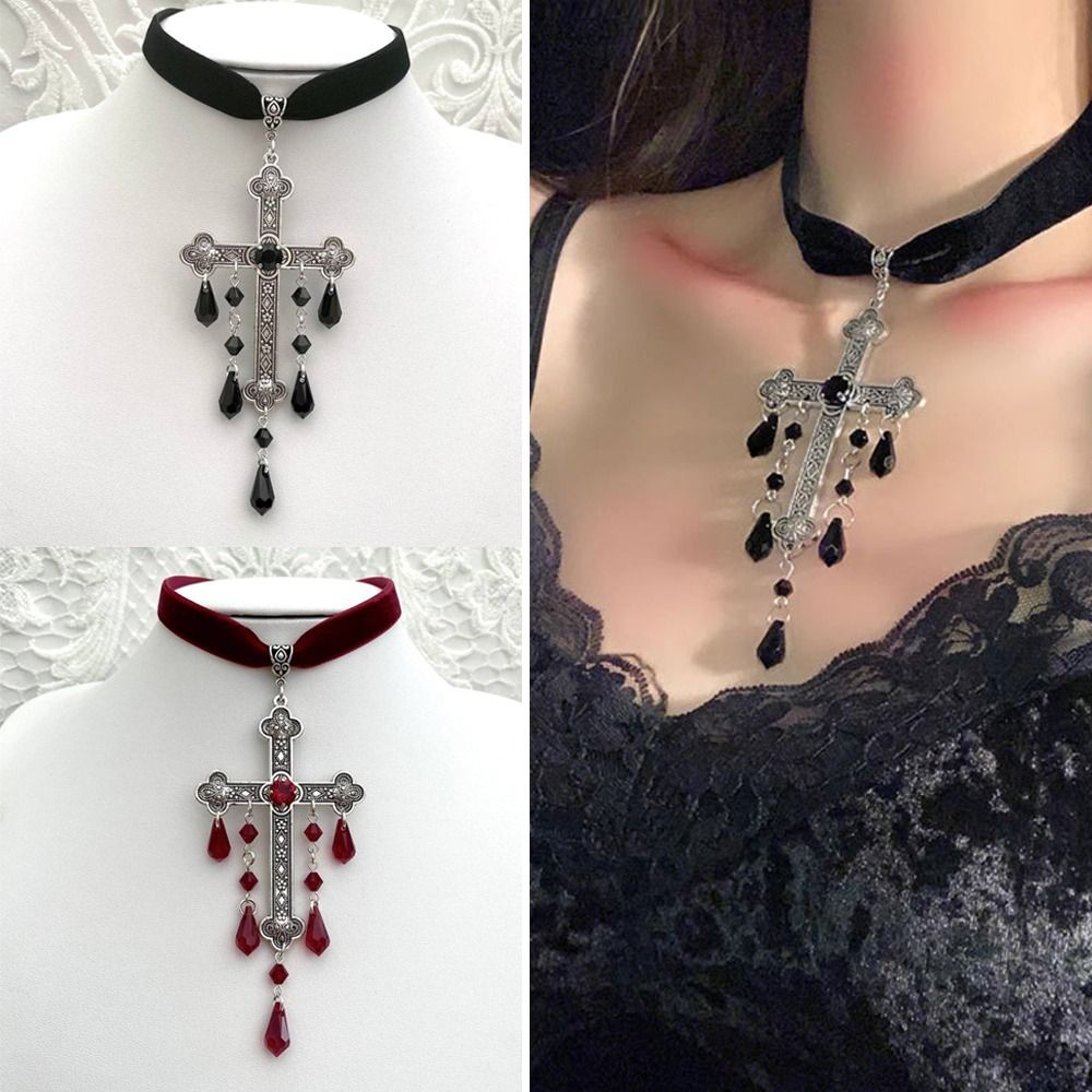 Grand pendentif croix de Style - Vintage Fashion Look avis et prix