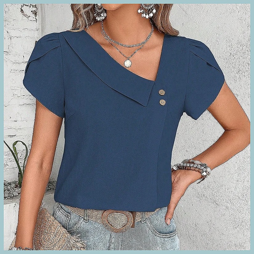 Chemisier uni vintage été 2024 - Vintage Fashion Women avis et prix