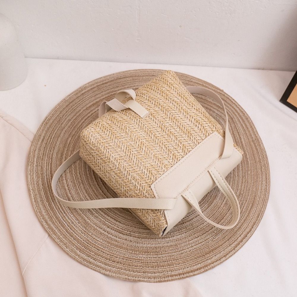 Sac à dos en cuir PU tressé st - Vintage Fashion Look avis et prix