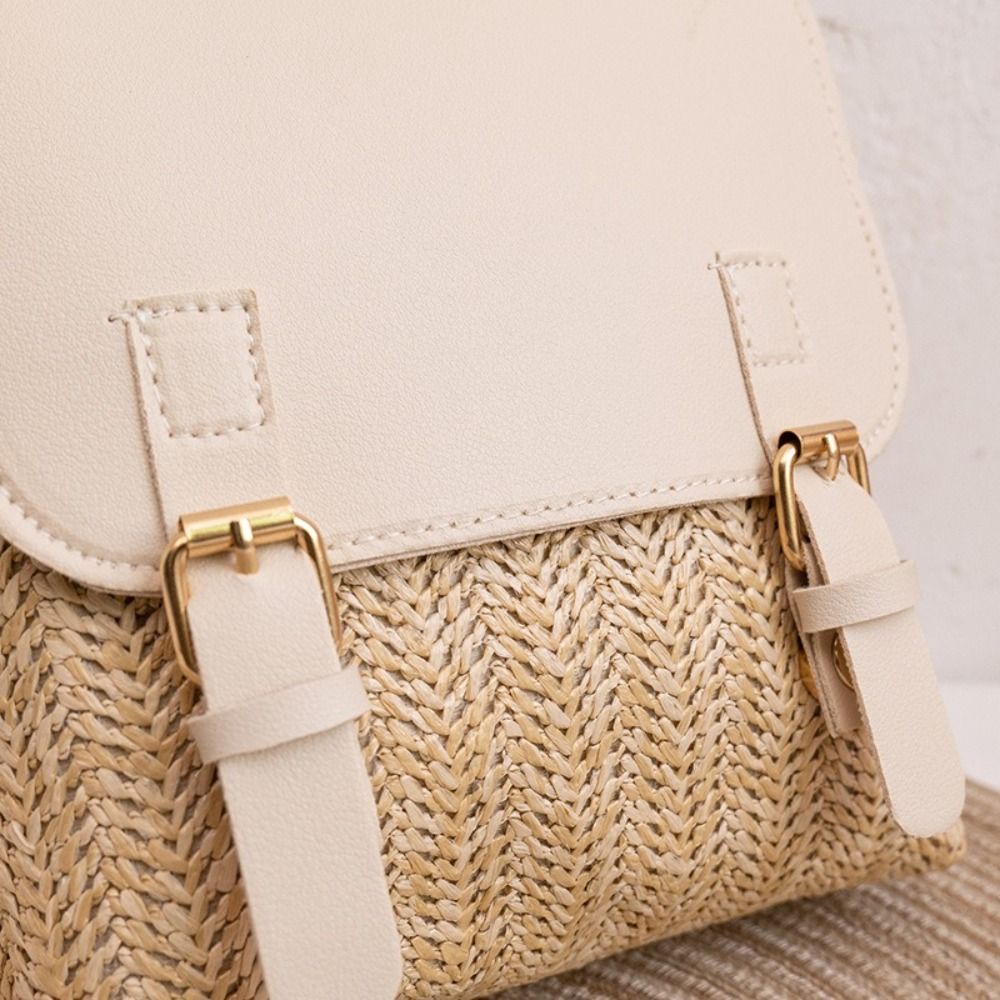 Sac à dos en cuir PU tressé st - Vintage Fashion Look avis et prix