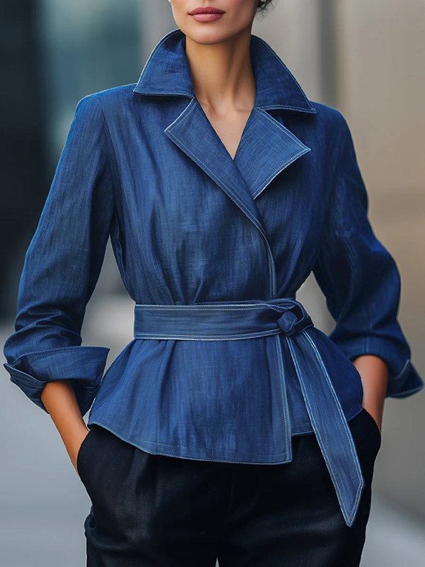 Veste en jean tendance automne - Vintage Fashion Women avis et prix